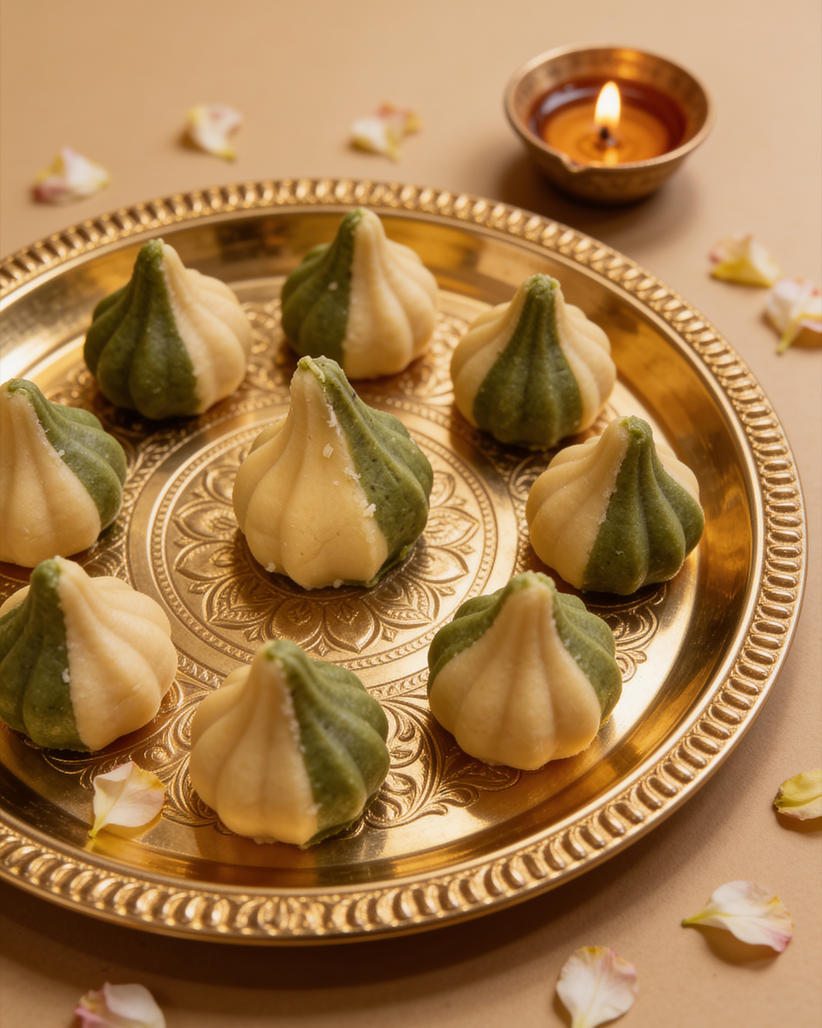 ⁠⁠Mawa Pista modak