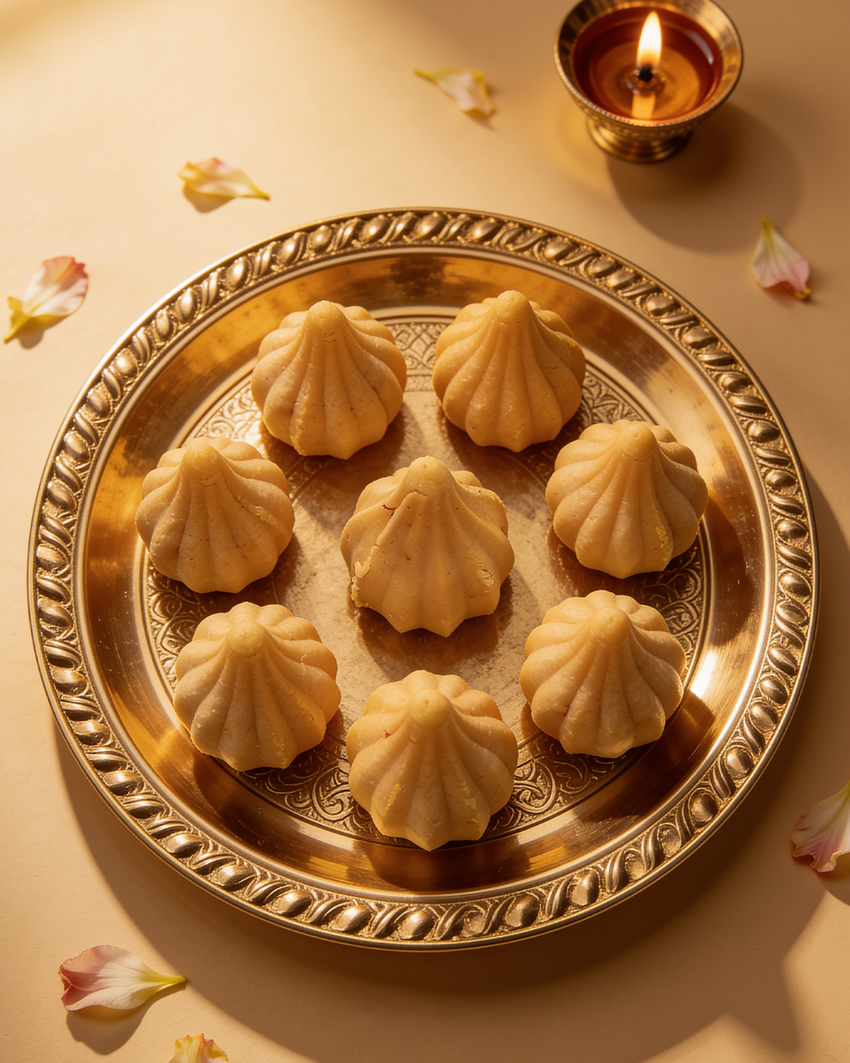⁠⁠Mawa Coconut modak
