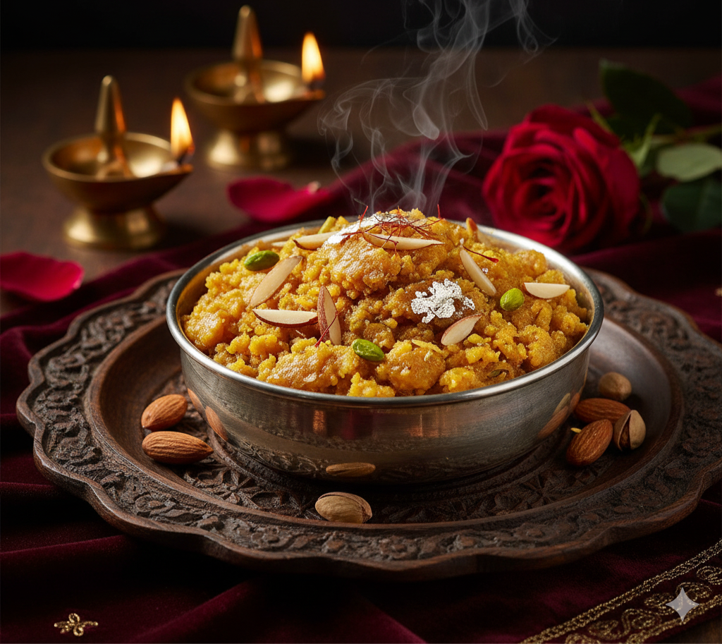 Shahi Badam Halwa